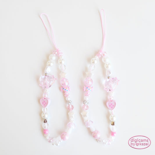 Y2K heart candy straps