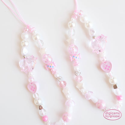 Y2K heart candy straps